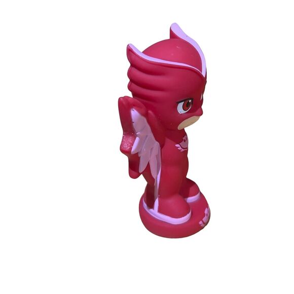 PJ Masks Just Play 4.75” Red Owlette Pool Bath Water Squirter Toy - Picture 4 of 6